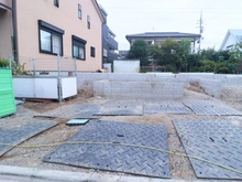 【神奈川県/厚木市南町】厚木市南町　新築戸建て　1号棟 現地（建築前）：写真中央/全2棟