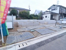 【神奈川県/厚木市南町】厚木市南町　新築戸建て　1号棟 現地（建築前）：写真手前/全2棟