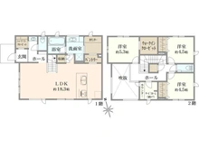 【東京都/町田市鶴間】町田市鶴間　戸建 間取り図