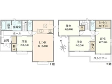 【神奈川県/相模原市南区上鶴間本町】相模原市南区上鶴間本町9丁目3期 E号棟/全12棟 間取り図