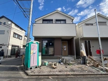 【神奈川県/相模原市南区相南】相模原市南区相南3丁目　新築戸建2号棟 建築中の外観：全2棟/中央