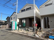 【神奈川県/相模原市南区相南】相模原市南区相南3丁目　新築戸建2号棟 建築中の外観：全2棟/中央