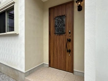 【神奈川県/厚木市温水西】厚木市温水西1丁目　未入居戸建 玄関