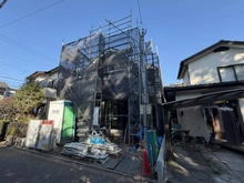 【神奈川県/相模原市南区東林間】～新築戸建～ 相模原市南区東林間13期 建築中の外観：全1棟