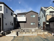 【神奈川県/相模原市南区相模台】～新築戸建～ 相模原市南区相模台7丁目　G棟 建築中の外観：全3棟