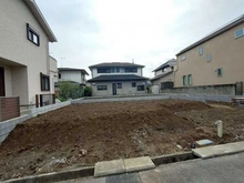 【東京都/町田市成瀬】町田市成瀬台4丁目新築戸建　1号棟 現地（建築前）：全2棟　1号棟は手前側