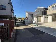 【神奈川県/海老名市中野】海老名市中野1丁目　新築戸建て2号棟 前面道路