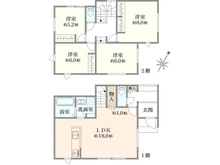 【神奈川県/海老名市下今泉】海老名市下今泉4丁目新築戸建てB棟 間取り図