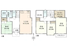 【東京都/町田市相原町】東京都町田市相原町 間取り図