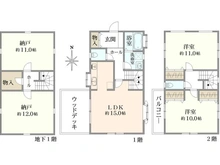 【神奈川県/座間市緑ケ丘】座間市緑が丘2丁目戸建て 間取り図