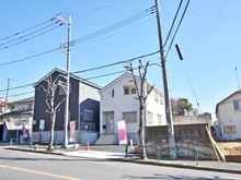 【東京都/町田市鶴川】新築　東京都町田市鶴川4丁目　1号棟 外観：全2棟（右側）