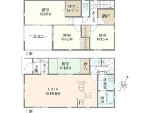 【東京都/町田市相原町】新築　町田市相原町4号棟 間取り図