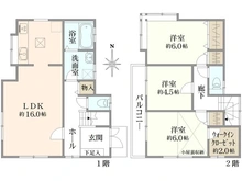 【神奈川県/座間市栗原中央】座間市栗原中央5丁目中古戸建 間取り図