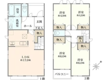 【東京都/町田市本町田】新築　町田市本町田　A号棟 間取り図