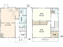 【神奈川県/相模原市中央区淵野辺本町】相模原市中央区淵野辺本町4丁目　戸建 間取り図
