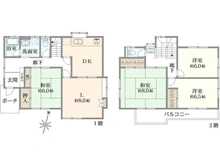 【東京都/町田市本町田】町田市本町田　戸建 間取り図