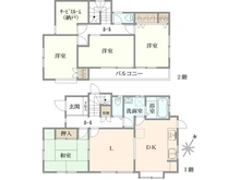【東京都/町田市南大谷】町田市南大谷1丁目　戸建 間取り図