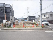 【神奈川県/相模原市緑区下九沢】下九沢新築戸建て　1号棟 建築中の外観：全4棟/中央