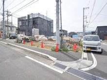 【神奈川県/相模原市緑区下九沢】下九沢新築戸建て　1号棟 建築中の外観：全4棟/中央