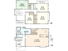 【東京都/町田市南大谷】町田市南大谷5丁目中古戸建 間取り図