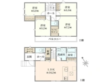 【神奈川県/相模原市緑区大島】相模原市緑区大島　新築戸建て 間取り図