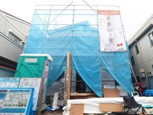 【神奈川県/座間市相武台】座間市相武台2丁目　新築戸建て 建築中の外観