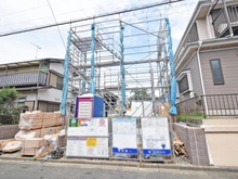 【神奈川県/海老名市国分寺台】海老名市国分寺台5丁目　新築戸建て 建築中の外観：全1棟