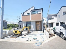 【神奈川県/相模原市中央区田名】田名新築戸建て10号棟 建築中の外観：全10棟/中央