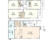 【神奈川県/相模原市中央区田名】田名新築戸建て10号棟 間取り図