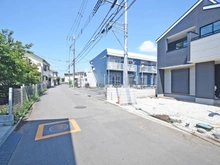 【神奈川県/相模原市中央区田名】田名新築戸建て13号棟 前面道路