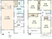 【神奈川県/相模原市中央区田名】田名新築戸建て13号棟 間取り図