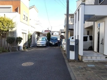【神奈川県/大和市中央】大和市中央6丁目　戸建 前面道路