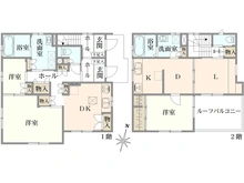 【東京都/町田市成瀬が丘】町田市成瀬が丘3丁目　戸建て 間取り図