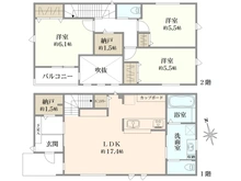 【神奈川県/相模原市緑区原宿】相模原市緑区原宿5丁目　新築一戸建て　No.3 / 全3棟 間取り図