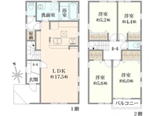 【東京都/町田市成瀬台】町田市成瀬台2期 間取り図