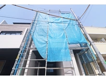 【神奈川県/相模原市緑区橋本】相模原市緑区橋本2期　2号棟 建築中の外観