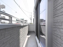 【神奈川県/大和市南林間】～新築戸建～ 大和市南林間7丁目　1号棟 バルコニー