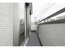【神奈川県/大和市南林間】～新築戸建～ 大和市南林間7丁目　1号棟 バルコニー