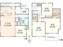 【東京都/町田市図師町】～新築戸建～ 町田図師町第1期　3号棟 間取り図
