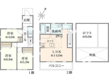 【神奈川県/横浜市保土ケ谷区上菅田町】保土ヶ谷区上菅田町　新築戸建 間取り図