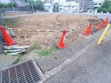 【神奈川県/横浜市緑区長津田みなみ台】緑区長津田みなみ台7丁目　新築戸建1号棟／全8棟 現地（建築前）