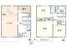 【神奈川県/横浜市神奈川区三枚町】神奈川区三枚町　戸建 間取り図