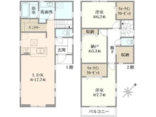 【神奈川県/横浜市南区別所中里台】南区別所中里台　新築戸建　1号棟/全9棟 間取り図