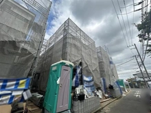 【神奈川県/横浜市南区別所中里台】南区別所中里台　新築戸建　3号棟/全9棟 建築中の外観