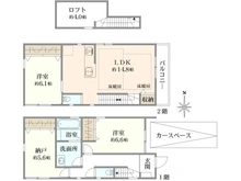 【神奈川県/横浜市緑区北八朔町】緑区北八朔町　新築戸建　B号棟/全2棟 間取り図