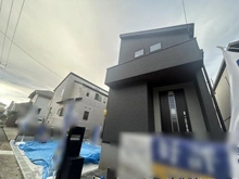 【神奈川県/横浜市旭区中白根】旭区中白根1丁目　新築戸建 建築中の外観