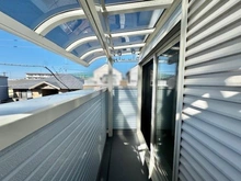 【神奈川県/横浜市港北区綱島東】港北区綱島東五丁目　戸建 バルコニー