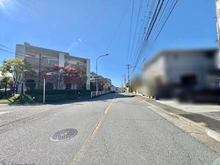 【神奈川県/横浜市青葉区市ケ尾町】青葉区市ケ尾町　戸建 前面道路