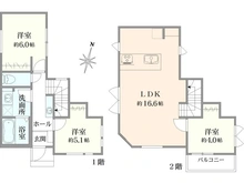 【神奈川県/横浜市神奈川区白幡西町】横浜市神奈川区白幡西町 間取り図