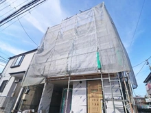 【神奈川県/座間市ひばりが丘】座間市ひばりが丘1丁目新築戸建 建築中の外観